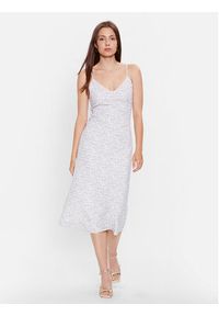 Glamorous Sukienka letnia KK0193A Biały Regular Fit. Kolor: biały. Materiał: syntetyk. Sezon: lato