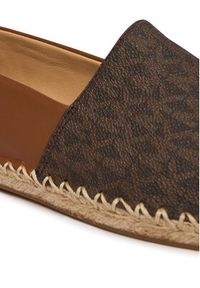 MICHAEL Michael Kors Espadryle Kenze 40R6KZFP1B Brązowy. Kolor: brązowy. Materiał: skóra #5