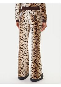 Juicy Couture Spodnie dresowe JCGBJ225013A Beżowy Regular Fit. Kolor: beżowy. Materiał: bawełna #5