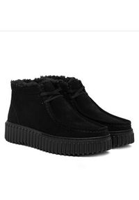 Clarks Trzewiki Torhill Moss 26182916 Czarny. Kolor: czarny. Materiał: zamsz, skóra #5