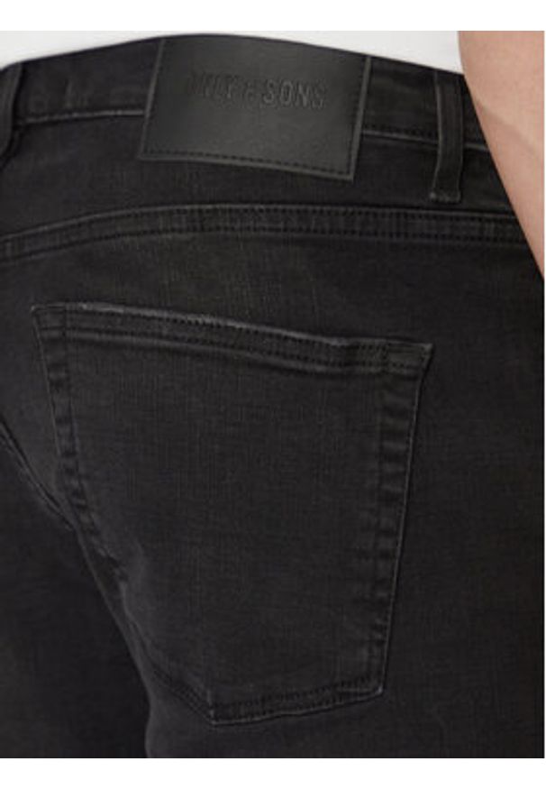 Only & Sons Jeansy Weft 22030021 Czarny Regular Fit. Kolor: czarny