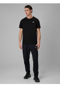 4f - 4F T-shirt regular gładki męski (3-pack) - czarny S. Okazja: na co dzień. Kolor: czarny. Materiał: bawełna, jeans, materiał. Wzór: gładki. Styl: casual, klasyczny #2