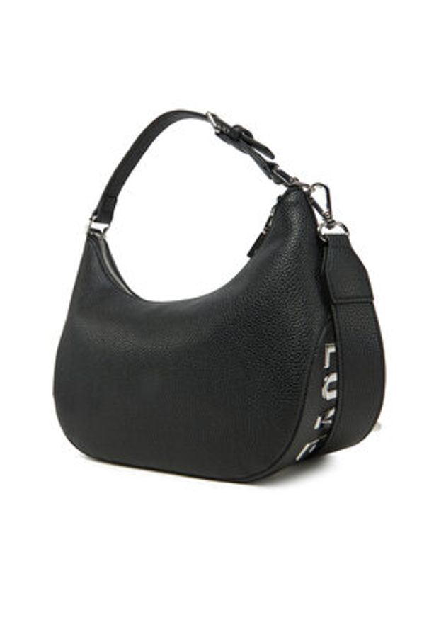 Love Moschino - LOVE MOSCHINO Torebka JC4018PP1MLT000B Czarny. Kolor: czarny. Materiał: skórzane