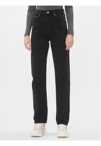 Calvin Klein Jeans Jeansy J20J221243 Czarny Straight Fit. Kolor: czarny