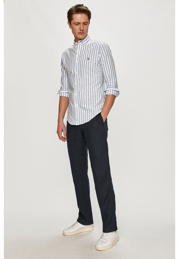 JOOP! - Joop! - Spodnie. Okazja: na co dzień. Kolor: niebieski. Styl: casual