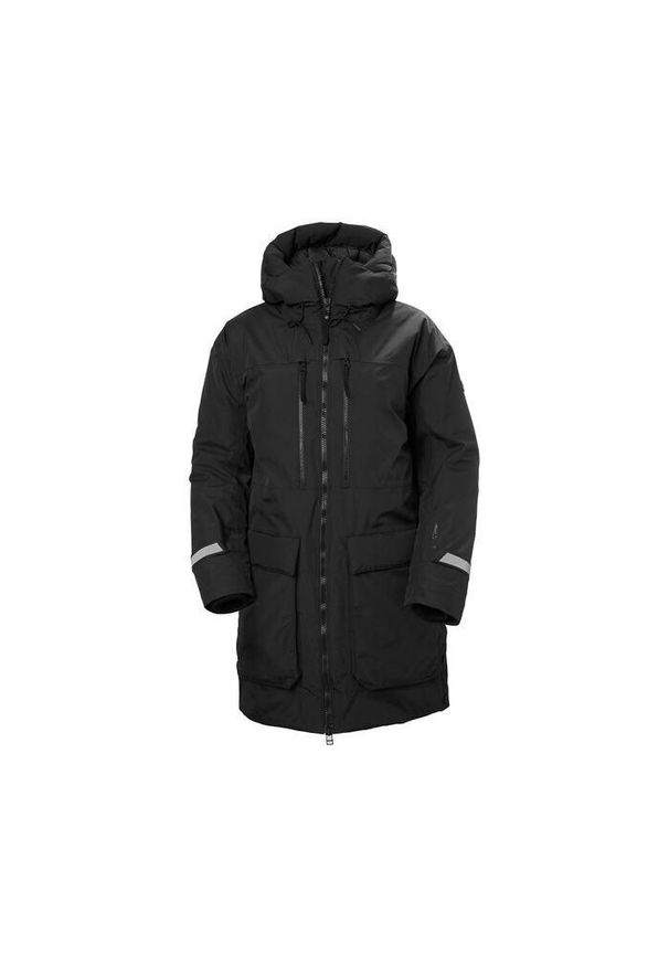 Parka damska Helly Hansen Maud. Kolor: wielokolorowy, szary, czarny. Sezon: zima