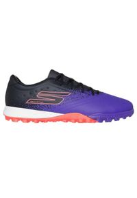 skechers - Buty piłkarskie męskie Skechers Razor Academy Gold 1.5 TF. Kolor: fioletowy. Sport: piłka nożna