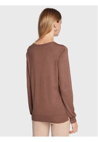 Fransa Sweter Blume 20611445 Brązowy Regular Fit. Kolor: brązowy. Materiał: syntetyk #2