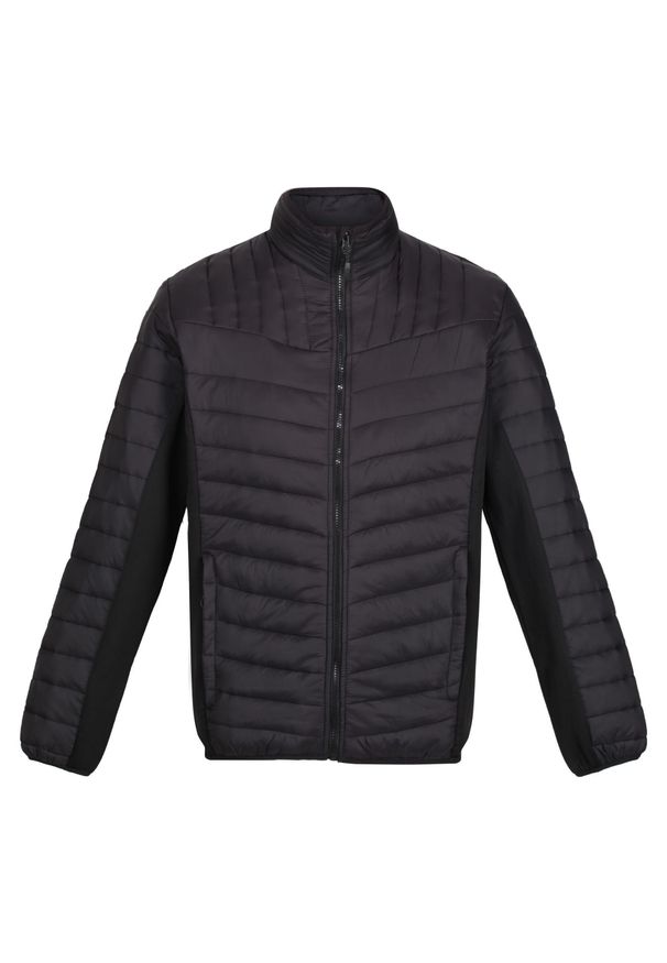 Regatta - Męska Kurtka Hybrydowa Tourer. Kolor: czarny. Materiał: puch. Sport: turystyka piesza