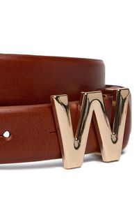 Weekend Max Mara Pasek 2615501034600 Brązowy. Kolor: brązowy. Materiał: skóra #3