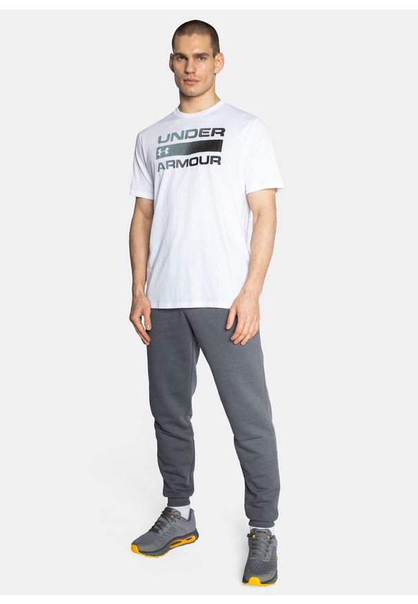 Koszulka męska Under Armour Team Issue Wordmark SS (1329582-100). Kolor: biały