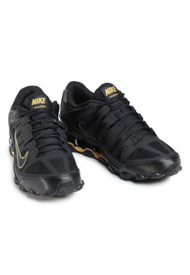 Nike Sneakersy Reax 8 Tr Mesh 621716 020 Czarny. Kolor: czarny. Materiał: skóra