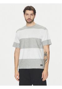 Vans T-Shirt Bergman VN000KUE Szary Regular Fit. Kolor: szary. Materiał: bawełna