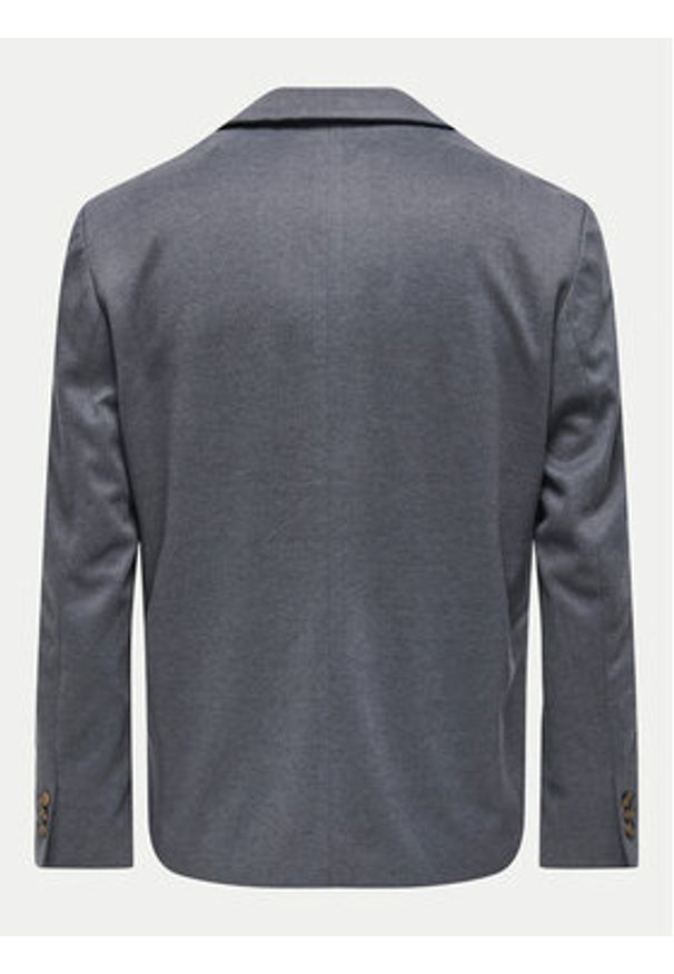 Only & Sons Marynarka Mark 22031060 Granatowy Slim Fit. Kolor: niebieski. Materiał: syntetyk