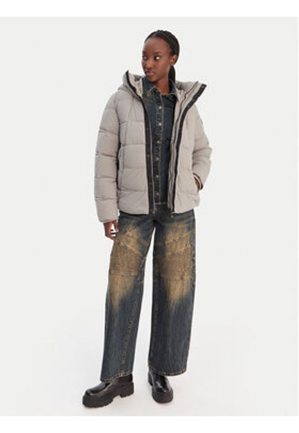 G-Star RAW - G-Star Raw Kurtka zimowa D26959-D518 Beżowy Regular Fit. Kolor: beżowy. Materiał: syntetyk. Sezon: zima