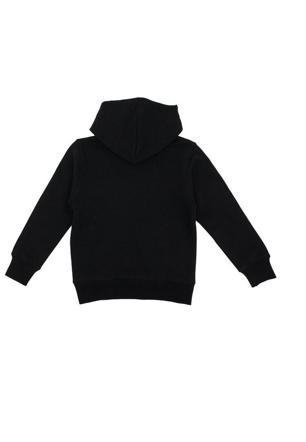 LEONE 1947 APPAREL - Dziecięca bluza z kapturem i logo Basic. Typ kołnierza: kaptur. Kolor: czarny. Sport: joga i pilates