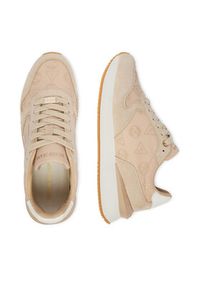 Guess Jeans Sneakersy CWBEO-K250087 Beżowy jasny. Kolor: beżowy. Materiał: materiał #3