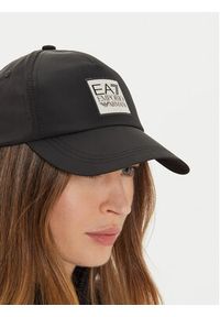 EA7 Emporio Armani Czapka z daszkiem 280044 4F100 00020 Czarny. Kolor: czarny. Materiał: poliester, materiał