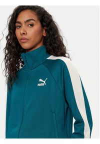 Puma Bluza Iconic T7 627994 Zielony Regular Fit. Kolor: zielony. Materiał: bawełna #5