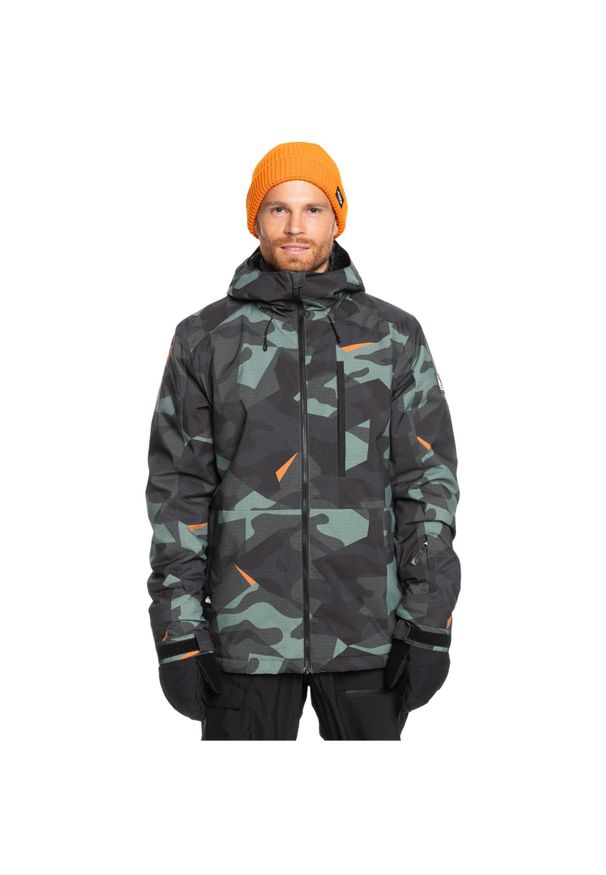 Kurtka snowboardowa męska Quiksilver Mission Printed. Kolor: wielokolorowy. Sezon: zima. Sport: snowboard