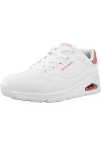 skechers - Buty SKECHERS 177092S UNO Biały. Kolor: biały. Materiał: materiał, syntetyk, tkanina. Model: Skechers Sport. Sport: turystyka piesza #1