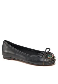 Kurt Geiger Baleriny Eye Emb 1289000109 Czarny. Kolor: czarny. Materiał: skóra #6