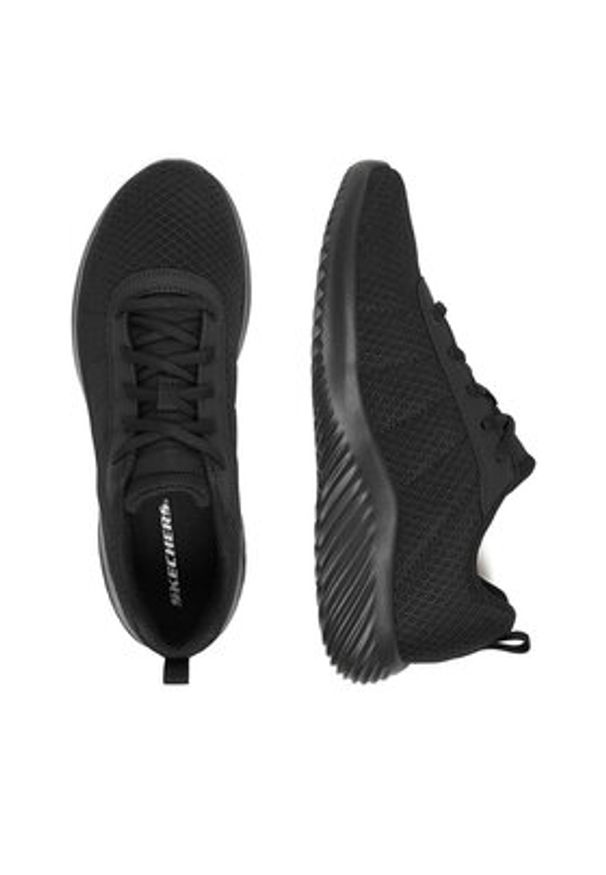 skechers - Skechers Sneakersy BOUNDER KARONIK 403745L BBK Czarny. Kolor: czarny. Materiał: materiał