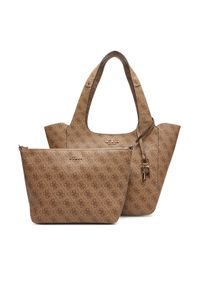 Guess Torebka HWSG73 34220 Brązowy. Kolor: brązowy. Materiał: skórzane