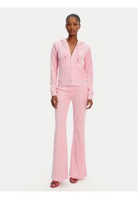 Juicy Couture Spodnie dresowe Layla JCSEBJ001 Różowy Flared Leg. Kolor: różowy. Materiał: syntetyk #5