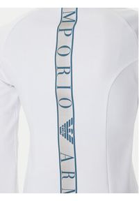 EA7 Emporio Armani Bluza 7W001150 AF12501 Biały Slim Fit. Kolor: biały. Materiał: syntetyk #2