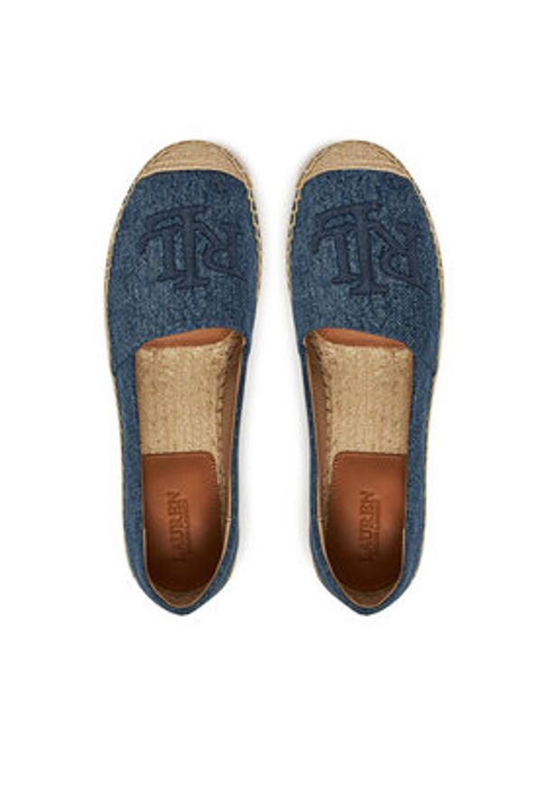 Lauren Ralph Lauren - LAUREN RALPH LAUREN Espadryle Cameryn 802966864001 Granatowy. Kolor: niebieski. Materiał: materiał