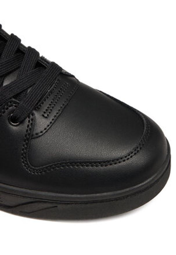 Versace Jeans Couture Sneakersy 79YA3SJ5 Czarny. Kolor: czarny. Materiał: skóra