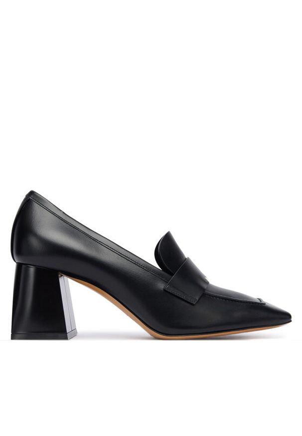 Max Mara Półbuty Hregentmoc 2524526032600 Czarny. Kolor: czarny. Materiał: skóra