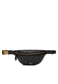 Coach Saszetka nerka Belt Bag Quilted Pillow CR506 B4/BK Czarny. Kolor: czarny. Materiał: skóra #1