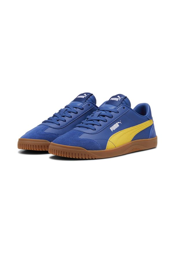 Puma - Sneakersy PUMA Club 5v5 PUMA Clyde Royal Yellow Sizzle White Blue. Okazja: na co dzień. Kolor: wielokolorowy, biały, żółty, niebieski