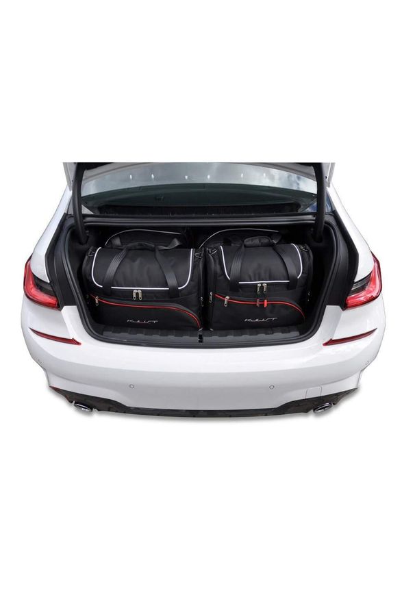 KJUST - Torby Do Bagażnika Bmw 3 Limousine Phev 2019+ 4Szt Kjust. Kolor: czarny. Styl: sportowy