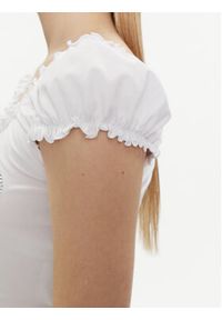 Juicy Couture Bluzka Brodie JCWCT23309 Biały Regular Fit. Kolor: biały. Materiał: bawełna #5