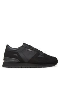Guess Sneakersy FMTTRE FAB12 Czarny. Kolor: czarny. Materiał: zamsz, skóra