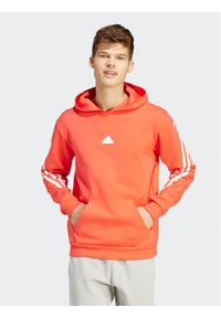 Adidas - adidas Bluza Future Icons 3-Stripes IR9229 Pomarańczowy Regular Fit. Kolor: pomarańczowy. Materiał: bawełna #1
