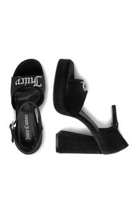 Juicy Couture Sandały EO-WSS21645-01 Czarny. Kolor: czarny. Materiał: materiał #4