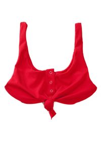 BEACH BUNNY - Top od bikini. Kolor: czerwony. Materiał: materiał #3