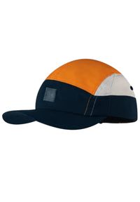 Czapka z daszkiem dla dorosłych Buff 5 Panel Go Cap. Kolor: pomarańczowy, niebieski, wielokolorowy. Materiał: poliester, elastan. Styl: sportowy #1