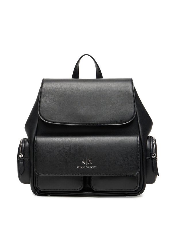 Plecak Armani Exchange. Kolor: czarny