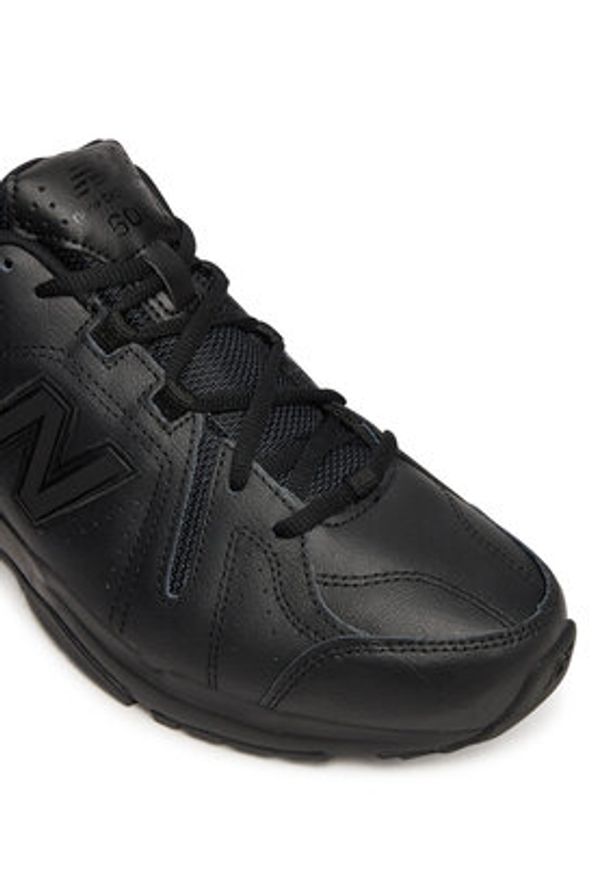New Balance Sneakersy 608 MX608BB5 Czarny. Kolor: czarny. Materiał: skóra