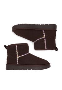 Roxy Śniegowce CEO-HY669020S-1 Brązowy. Kolor: brązowy. Materiał: materiał