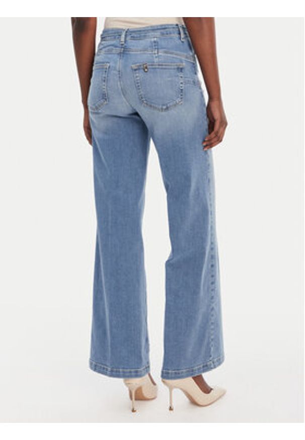 Liu Jo Jeansy UA6160 D0264 Niebieski Flare Fit. Kolor: niebieski