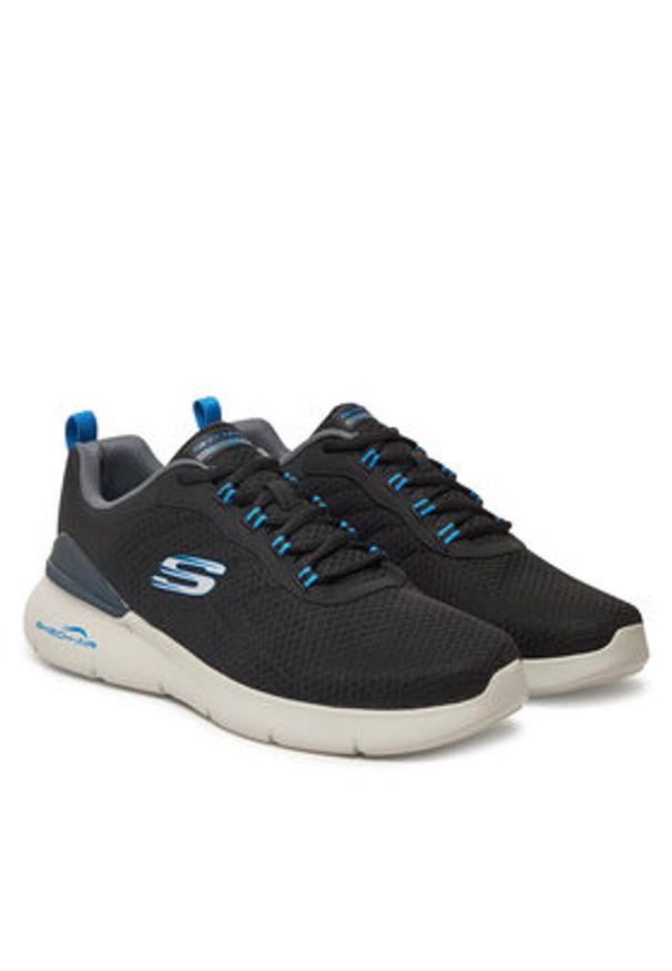 skechers - Skechers Sneakersy Skech-Air Dynamight 2.0-Durron 232971/BKBL Czarny. Kolor: czarny. Materiał: materiał