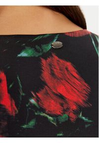 Guess Bluzka W5RP26 KCMI2 Czarny Regular Fit. Kolor: czarny. Materiał: syntetyk #5