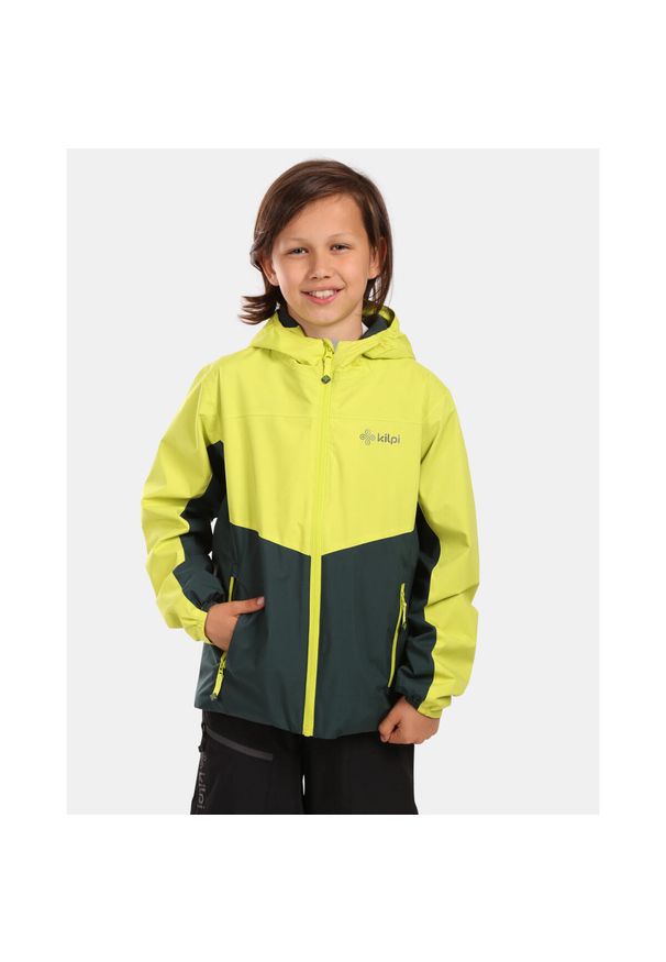 Kurtka outdoor chłopięca Kilpi Orleti-Jb żółto-zielona 152. Kolor: zielony. Sezon: wiosna. Sport: outdoor