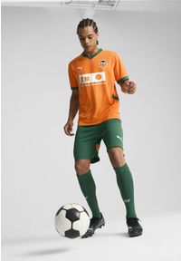Puma - Męska trzecia koszulka Valencia CF 24/25 PUMA Rickie Orange Vine. Kolor: pomarańczowy, wielokolorowy, żółty